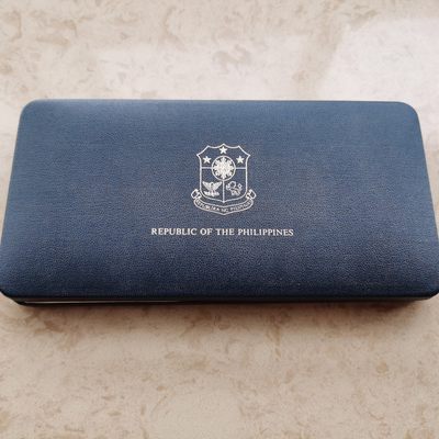 道一币馆币章第十二场 - 原盒证 菲律宾1977年精制套币8枚含大银币三枚