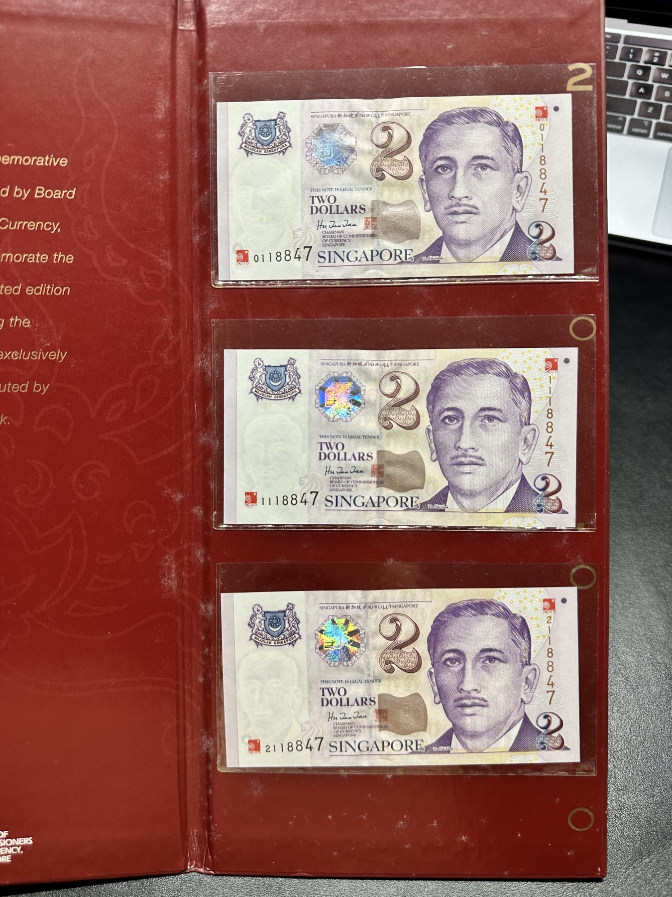 《外钞收藏家》第二百九十九期 2000年新加坡大华银行2元连好 册子 保存的原因 有潮
