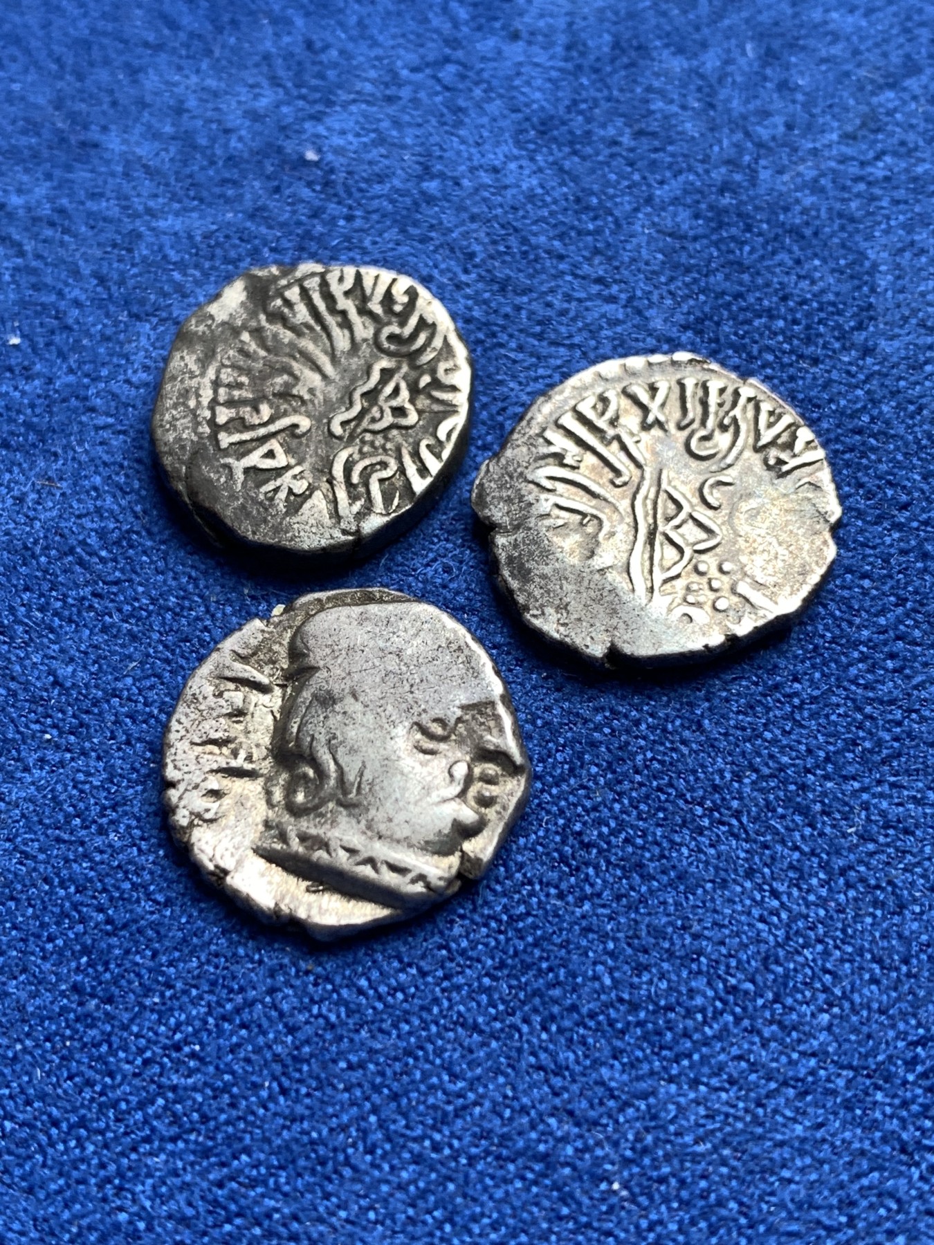 《竞宝斋》第198场-周日，周一 2场 (全场包邮) 公元1-3世纪 西郡太守银币3枚