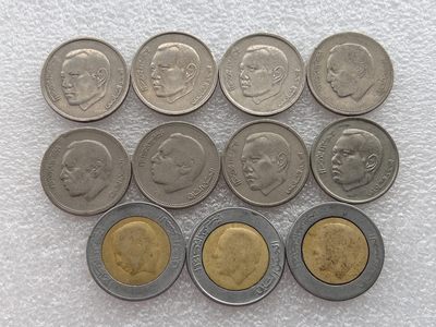 全场一元起拍 世界钱币散币场 第24期 摩洛哥