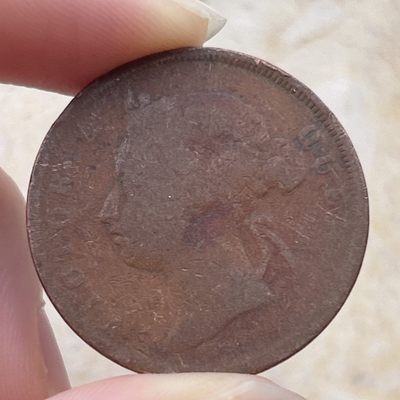 全场一元起拍 世界钱币散币场 第24期 海峡殖民地1885年1分铜币，维多利亚女王