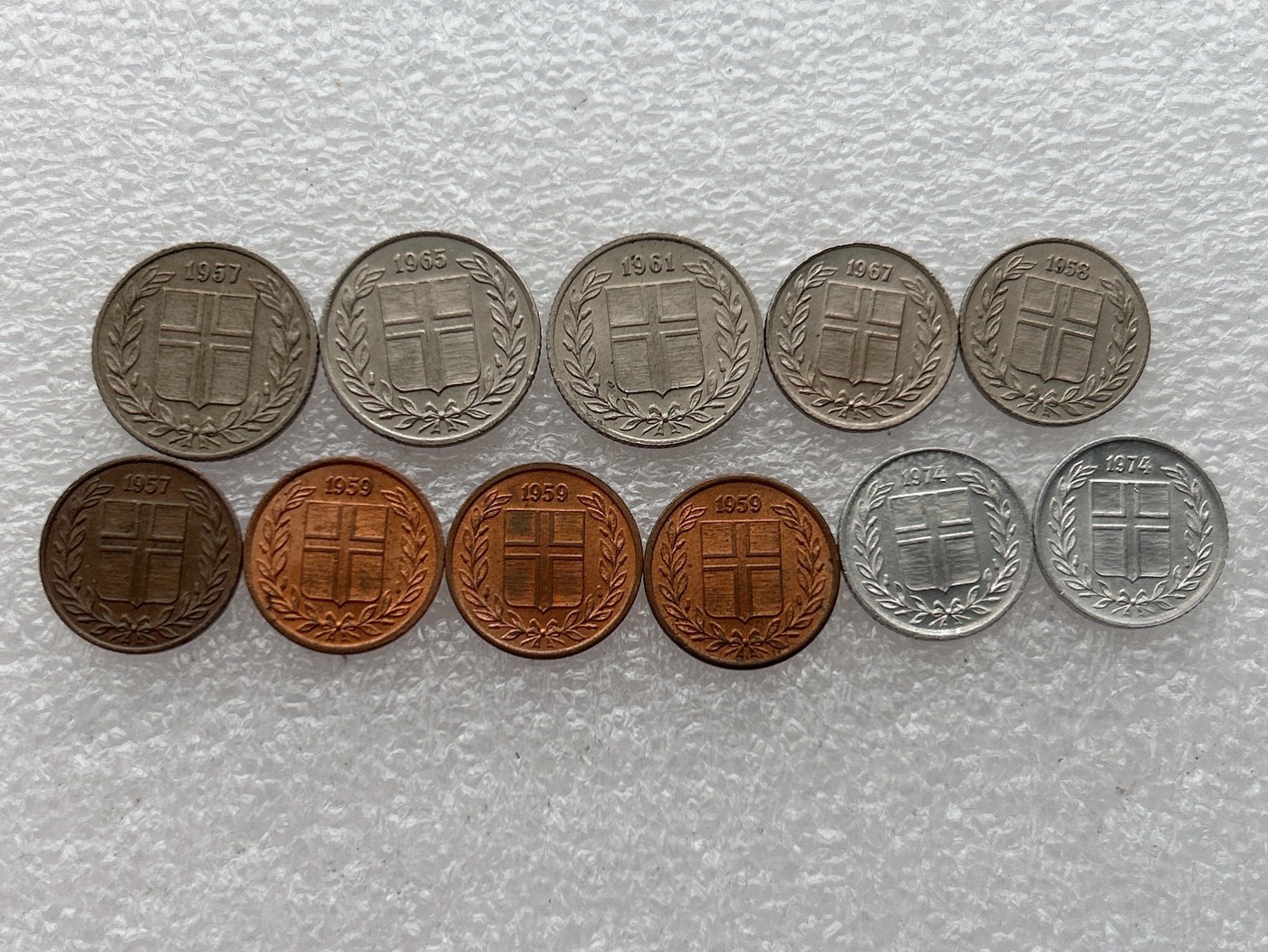 全场一元起拍 世界钱币散币场 第24期 冰岛