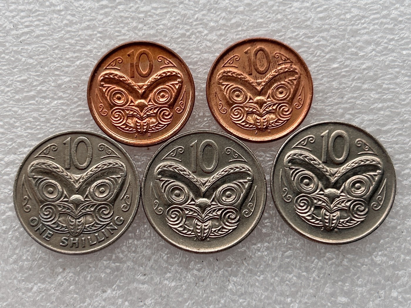 全场一元起拍 世界钱币散币场 第24期 新西兰10分