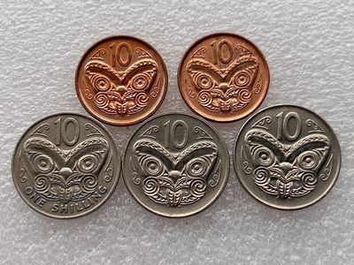 全场一元起拍 世界钱币散币场 第24期 新西兰10分