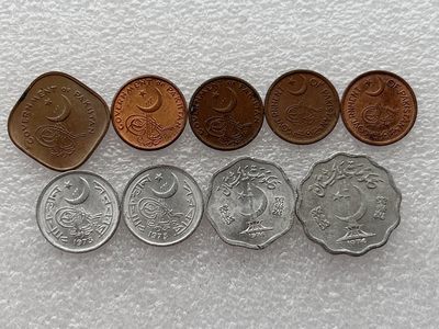 全场一元起拍 世界钱币散币场 第24期 巴基斯坦