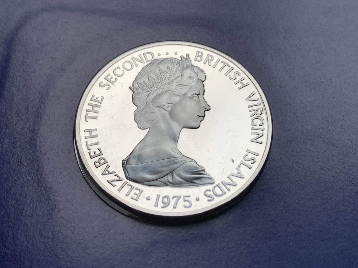 《竞宝斋》第198场-周日，周一 2场 (全场包邮) 原盒证书 维京群岛 1975年 鸟类 6枚套 富兰克林造币厂 精制纪念币 最大枚是银币