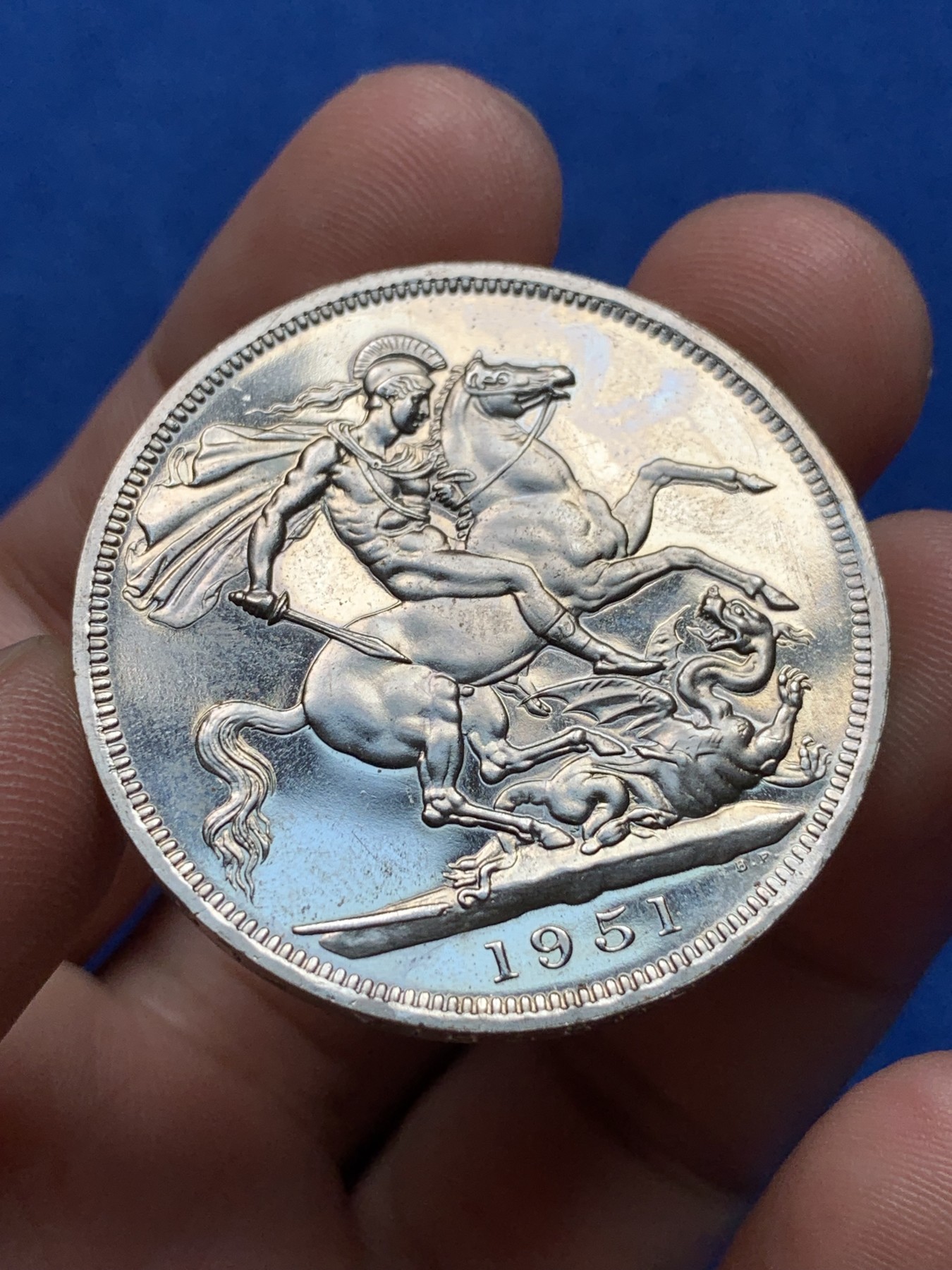 《竞宝斋》第198场-周日，周一 2场 (全场包邮) 1951年英国最后的镍马剑