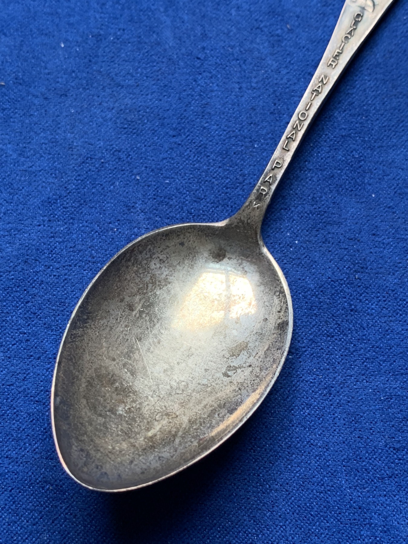 《竞宝斋》第198场-周日，周一 2场 (全场包邮) 印第安酋长925银勺 14cm 17g