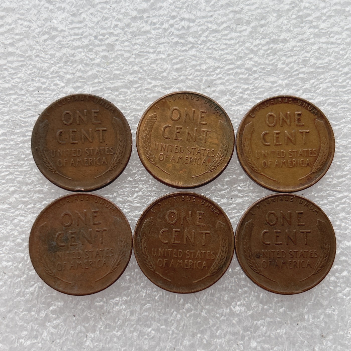 全场一元起拍 世界钱币散币场 第24期 美国1美分 麦穗版