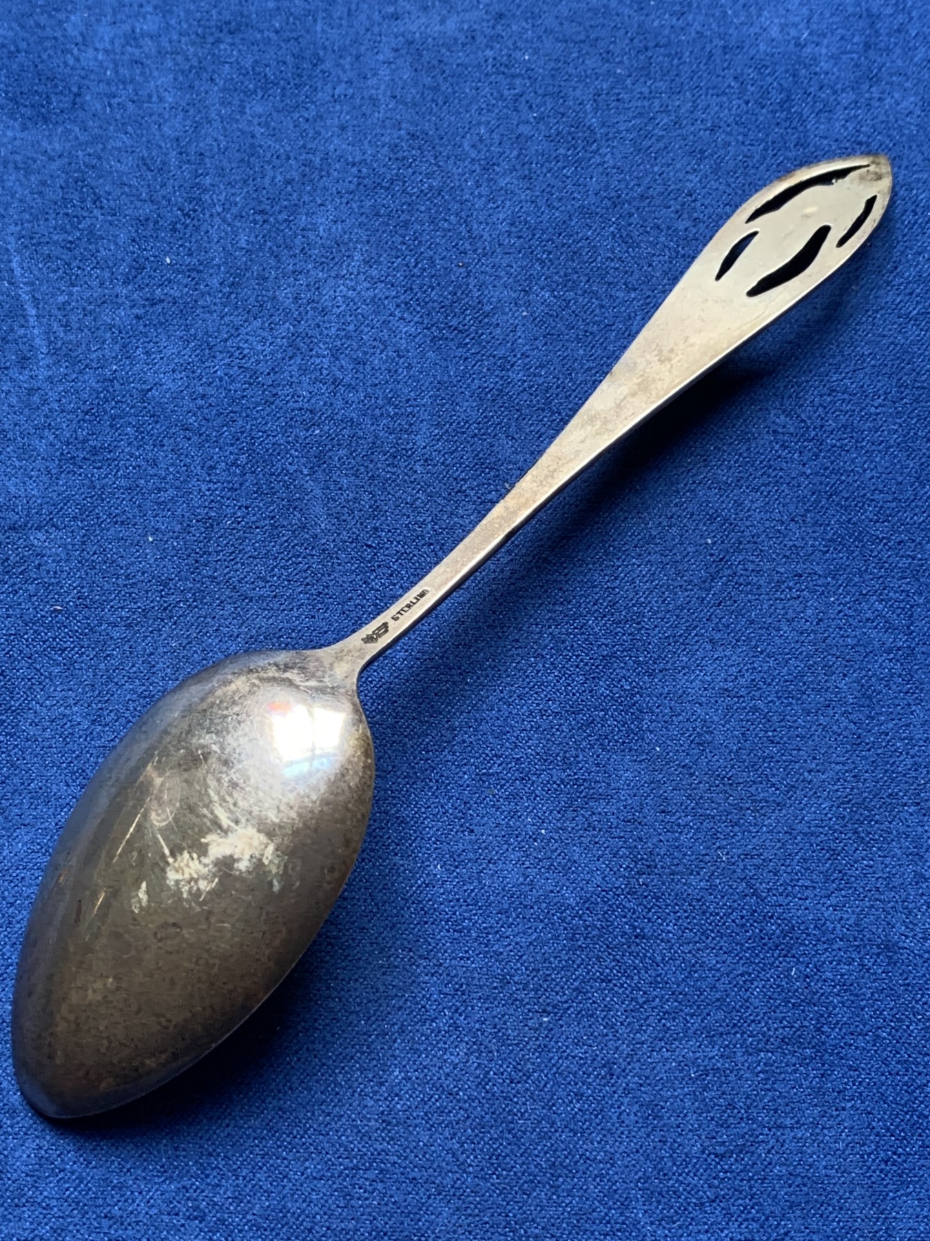 《竞宝斋》第198场-周日，周一 2场 (全场包邮) 印第安酋长925银勺 14cm 17g