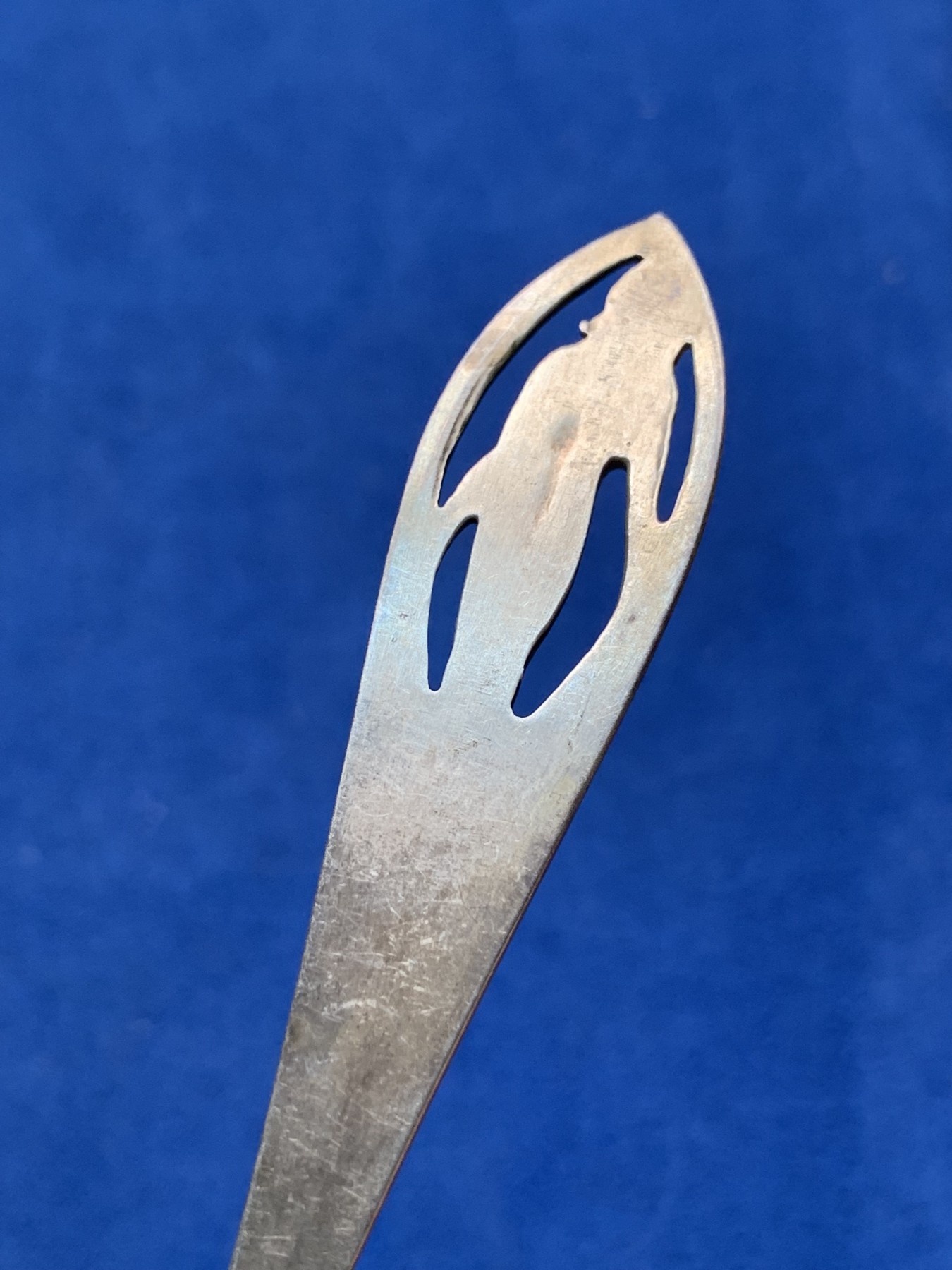 《竞宝斋》第198场-周日，周一 2场 (全场包邮) 印第安酋长925银勺 14cm 17g