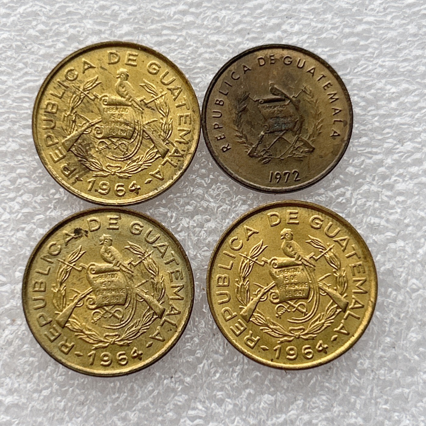 全场一元起拍 世界钱币散币场 第24期 危地马拉 原光品