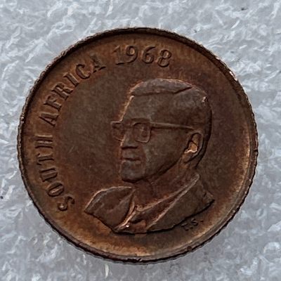 全场一元起拍 世界钱币散币场 第24期 南非1968年1分