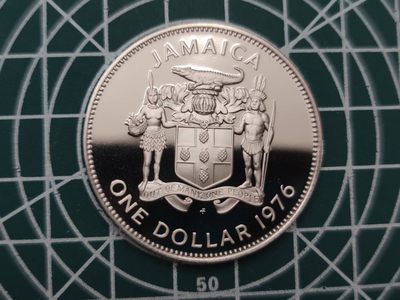 燕姐换藏第60拍 牙买加1976年精制套币六枚
