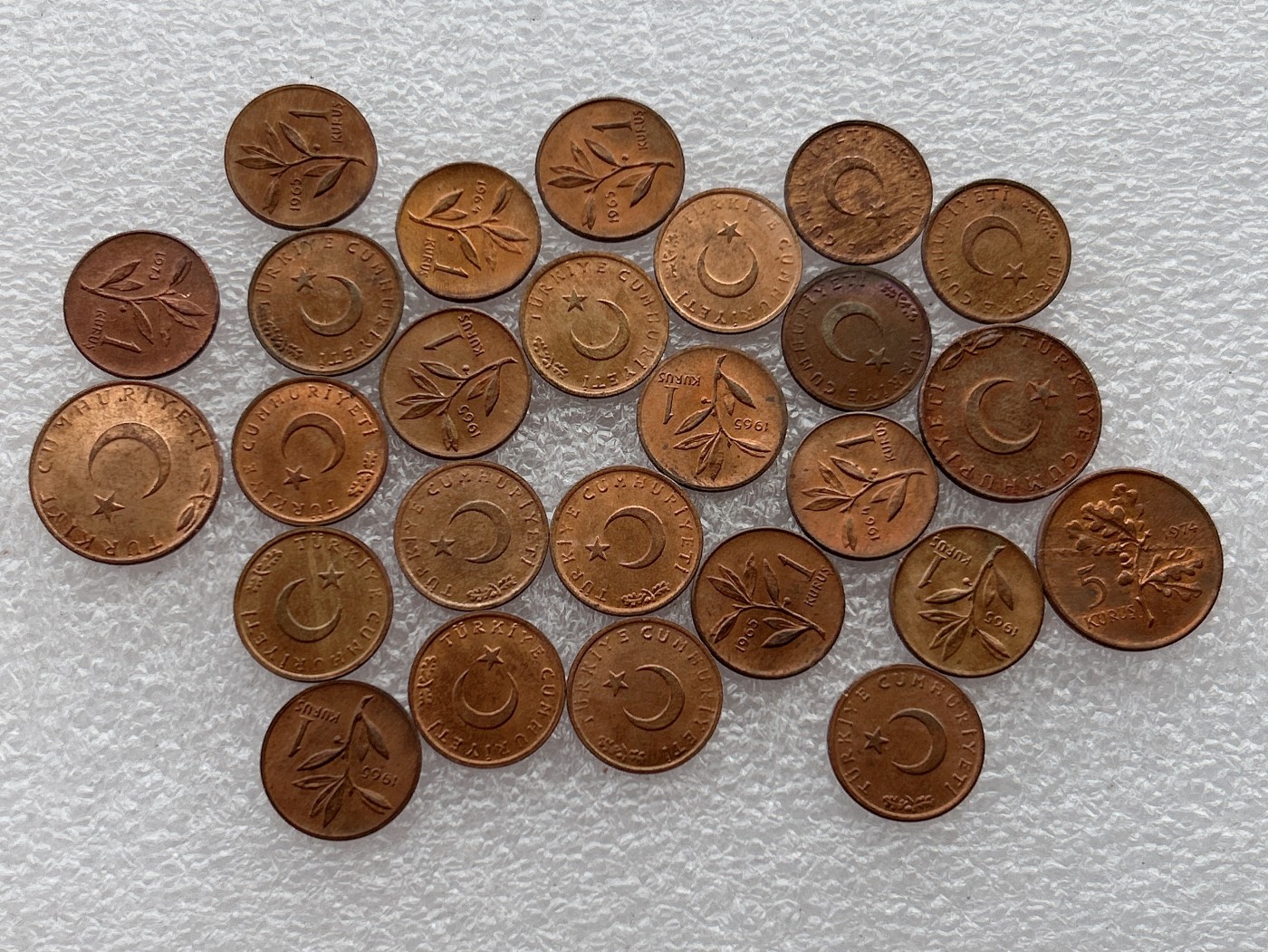 全场一元起拍 世界钱币散币场 第24期 土耳其铜币