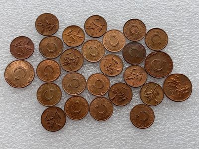 全场一元起拍 世界钱币散币场 第24期 土耳其铜币