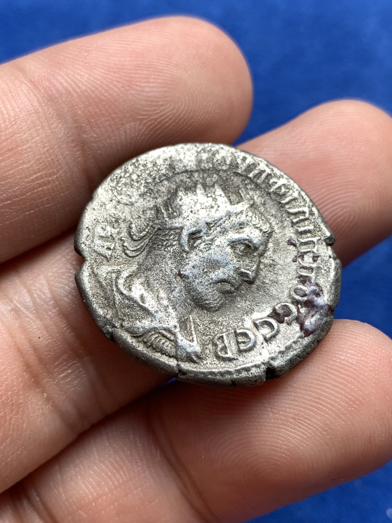 《竞宝斋》第198场-周日，周一 2场 (全场包邮) 公元244-247年 古罗马皇帝菲利普一世4德拉克马银币 约10.44克