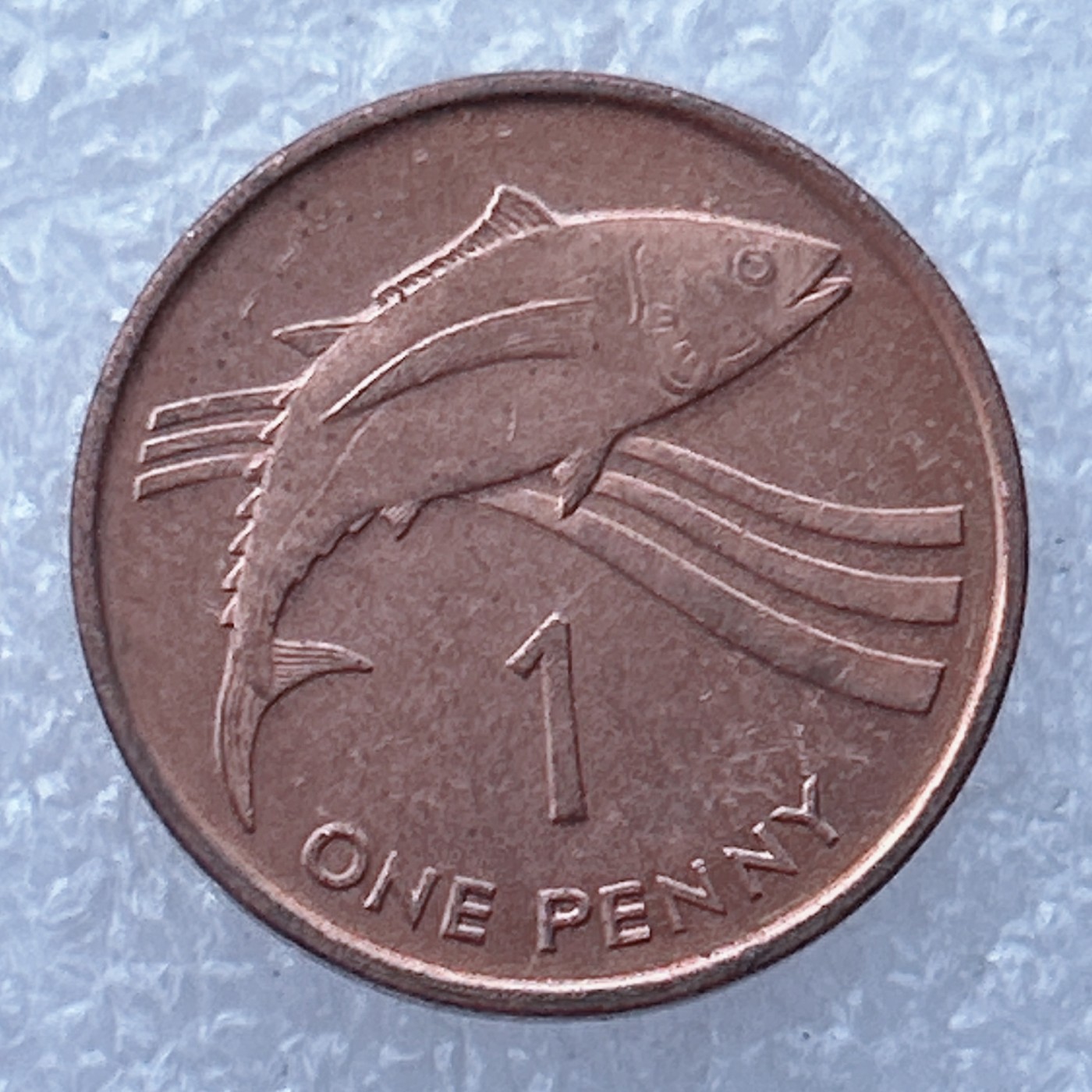 全场一元起拍 世界钱币散币场 第24期 圣赫勒拿和阿森松1便士硬币 1997年版 流放拿破仑的地方