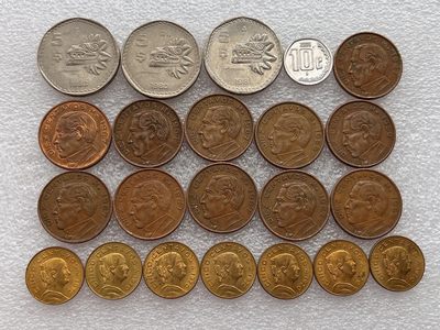 全场一元起拍 世界钱币散币场 第24期 墨西哥