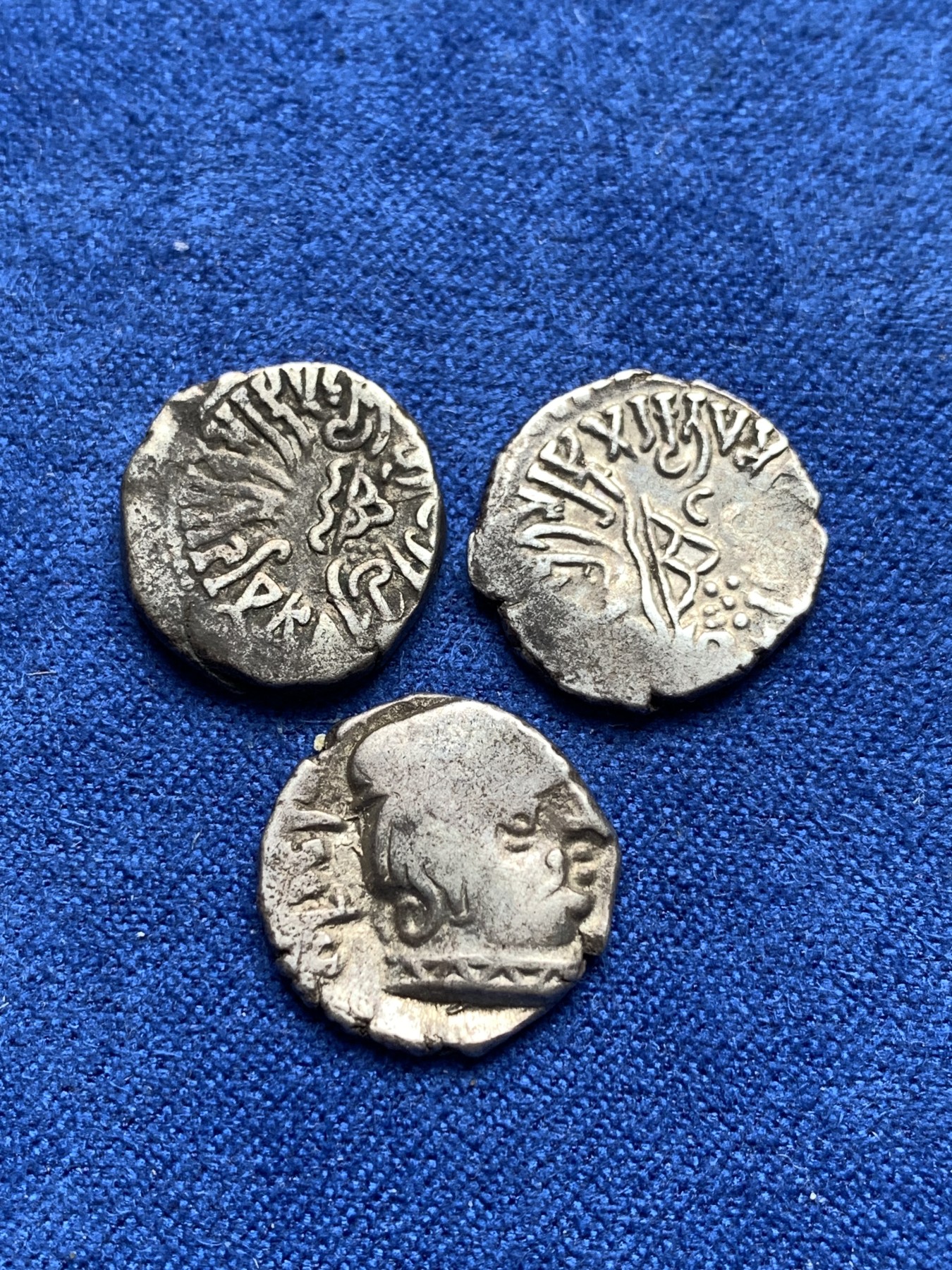 《竞宝斋》第198场-周日，周一 2场 (全场包邮) 公元1-3世纪 西郡太守银币3枚