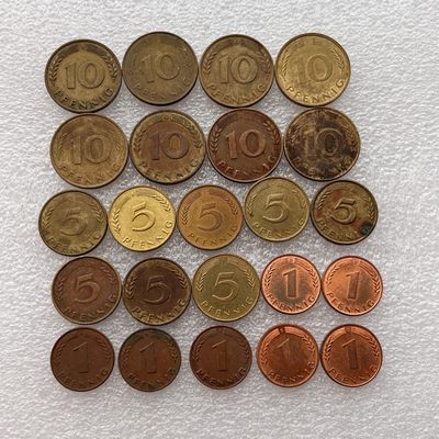 全场一元起拍 世界钱币散币场 第24期 德国