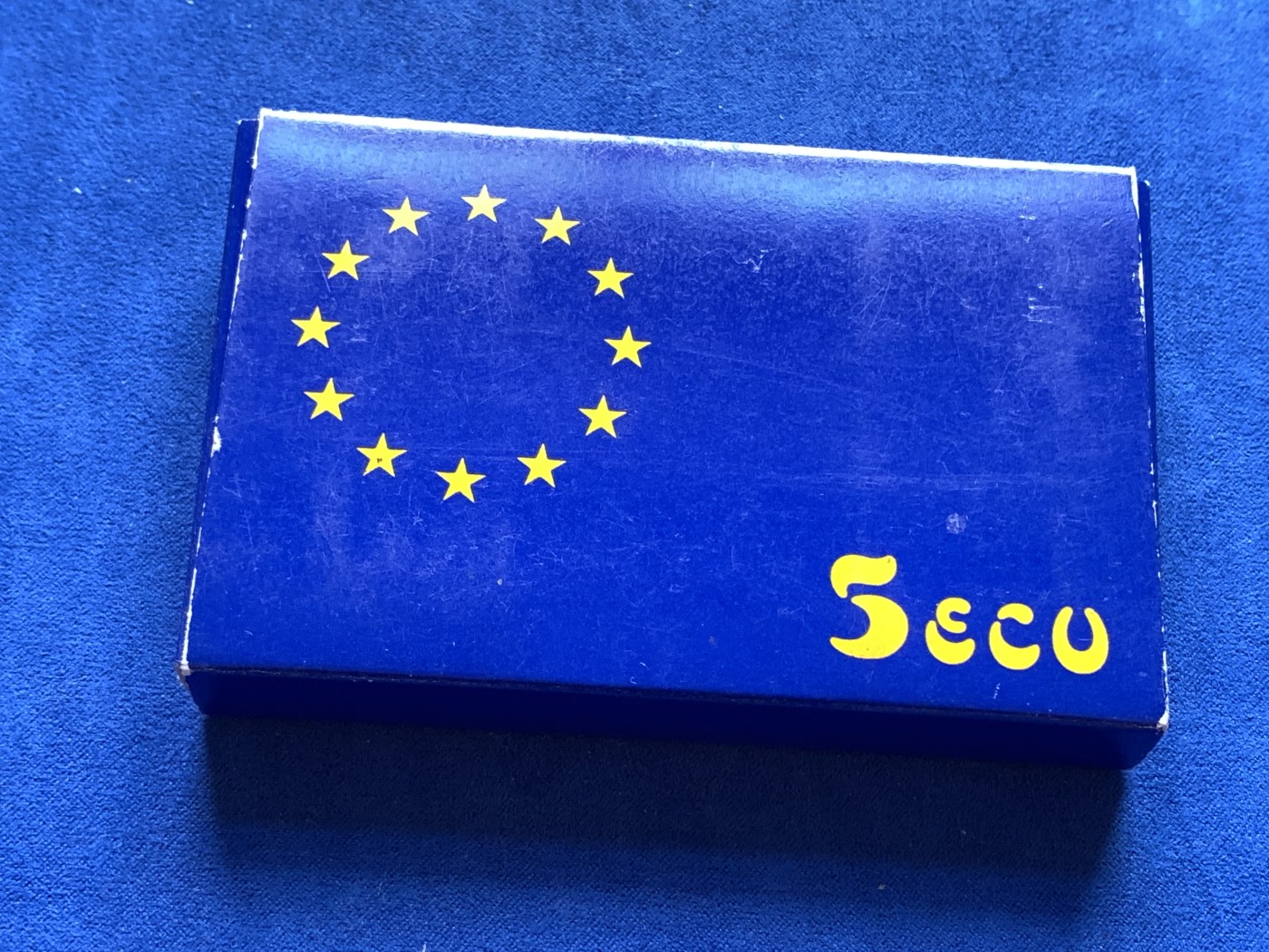 《竞宝斋》第198场-周日，周一 2场 (全场包邮) 西班牙1989年 骑士5ECU大银币 33.6克 原盒证书