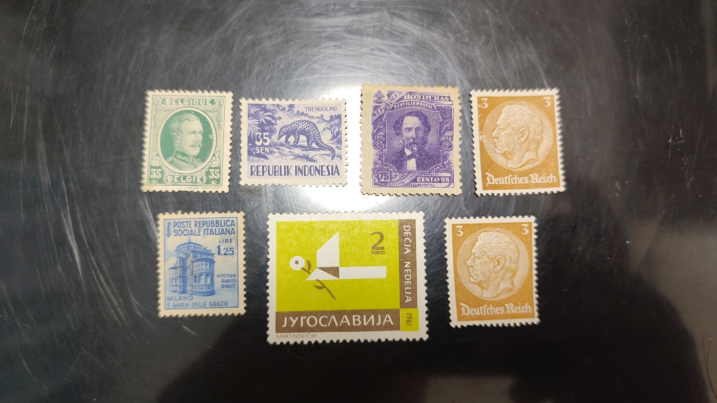 一月邮币社第二期拍卖国际邮票专场 未盖销杂票