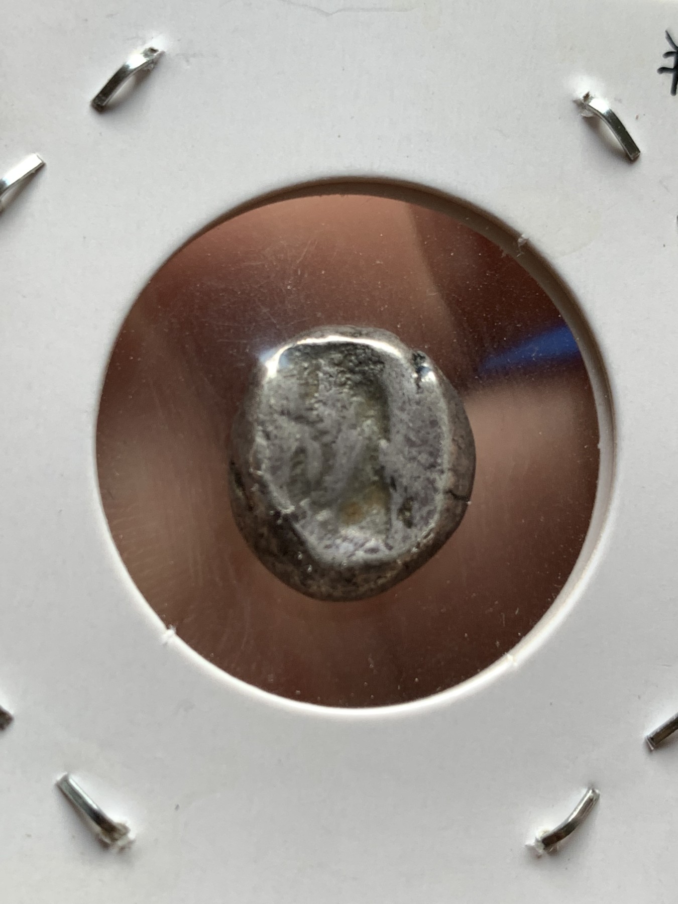 《竞宝斋》第198场-周日，周一 2场 (全场包邮) 公元前553-前330年 古波斯阿契美尼德王朝 1西格罗斯银币 5.61克 波斯海军军饷 流通于地中海东部沿岸