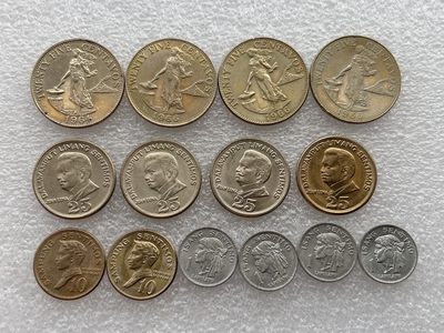 全场一元起拍 世界钱币散币场 第24期 菲律宾