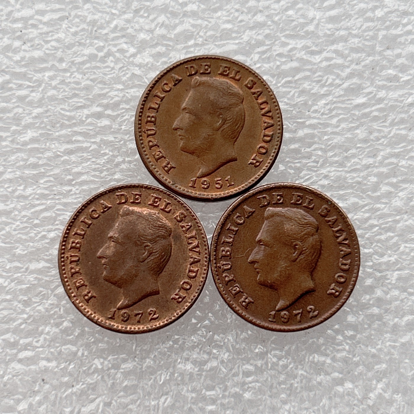 全场一元起拍 世界钱币散币场 第24期 萨尔瓦多1分铜币