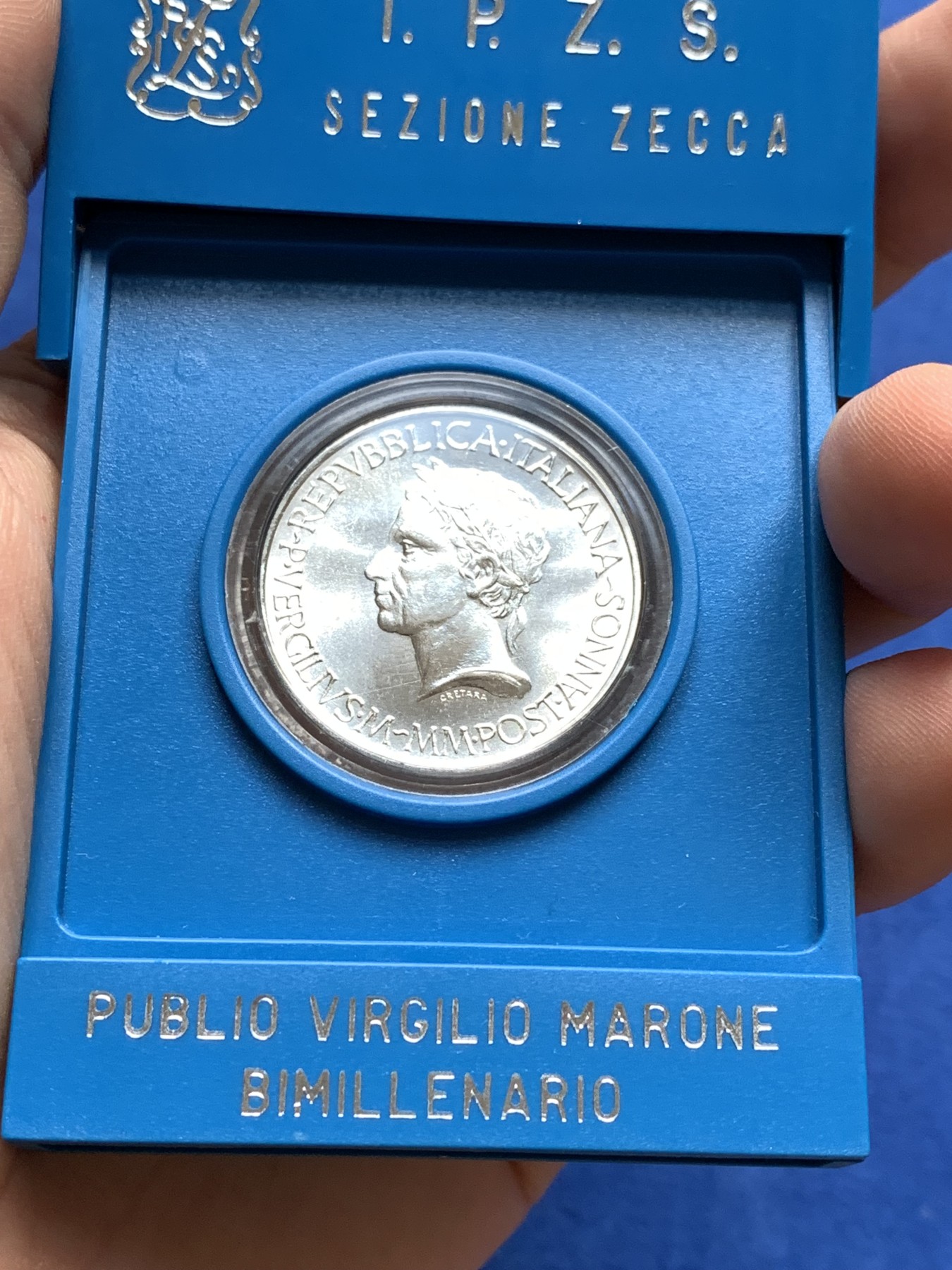 《竞宝斋》第198场-周日，周一 2场 (全场包邮) 意大利1981年 牛马 500里拉银币