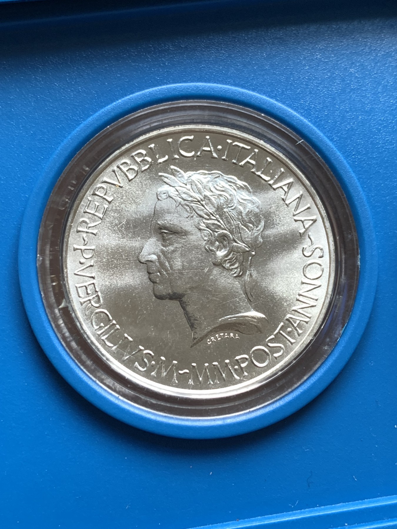 《竞宝斋》第198场-周日，周一 2场 (全场包邮) 意大利1981年 牛马 500里拉银币