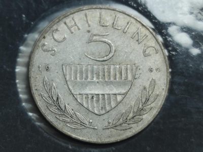 燕姐换藏第59拍 奥地利1960年5先令银币