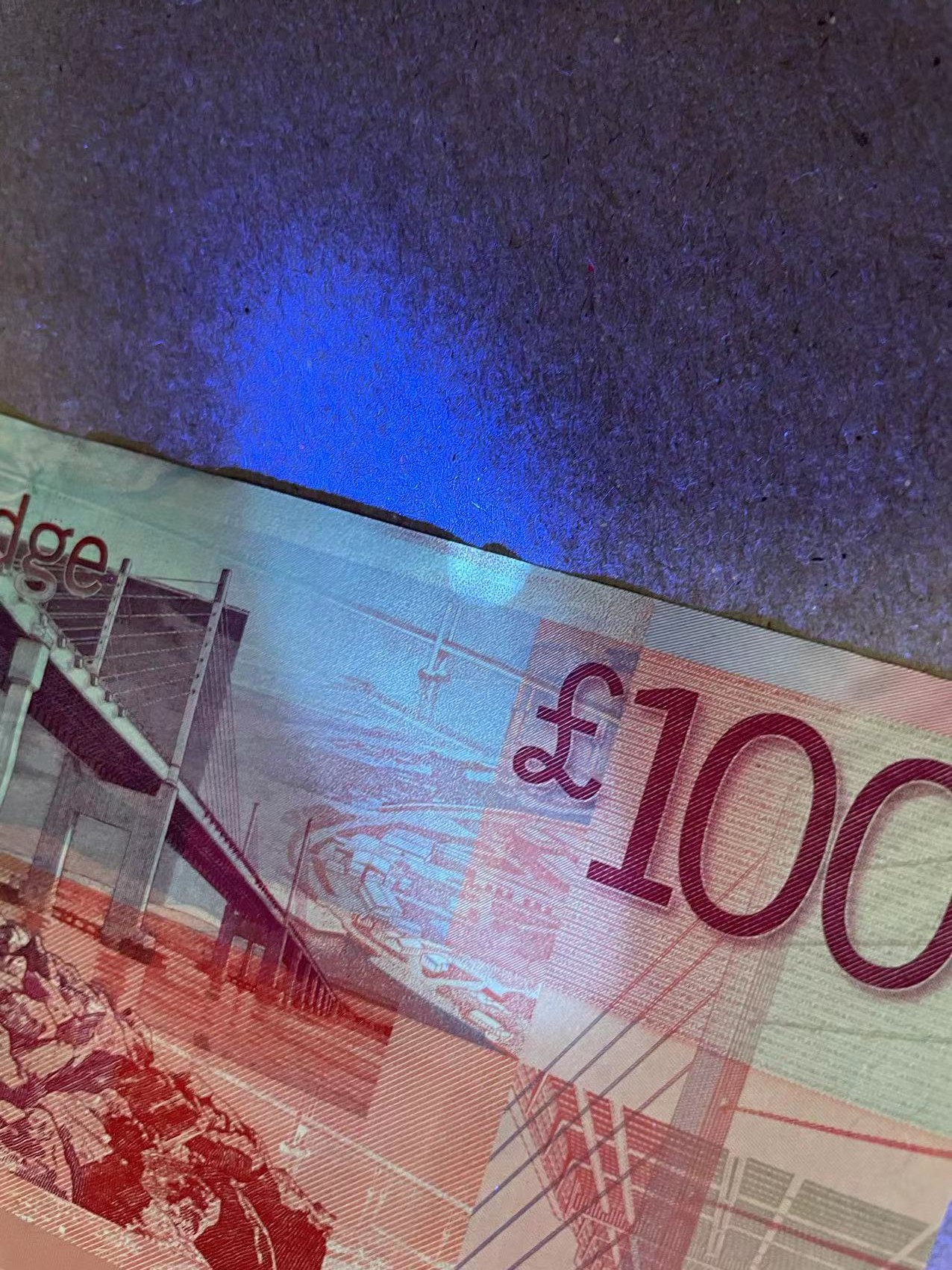 【Blue Auction】✨世界纸币精拍第373期【精】 【原装带册 AA冠326小号一套5张 含获奖钞】苏格兰 2007年5-100镑 UNC（个别有极轻微荧光反应）  