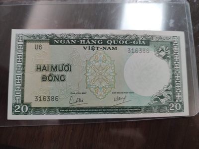 燕姐换藏第60拍 南越1964年20盾
