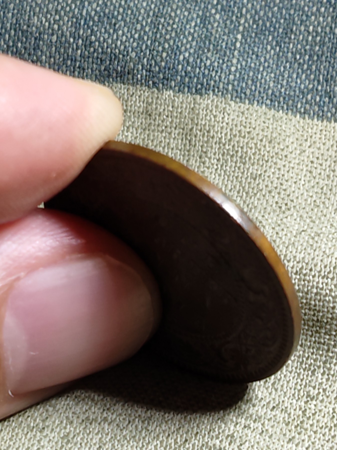 铜币 铜元 古钱币  银币 镍币 纸币 L6 如图 25.3mm 乔治五世 1933年 四分之一安娜铜币 铜元 硬币 