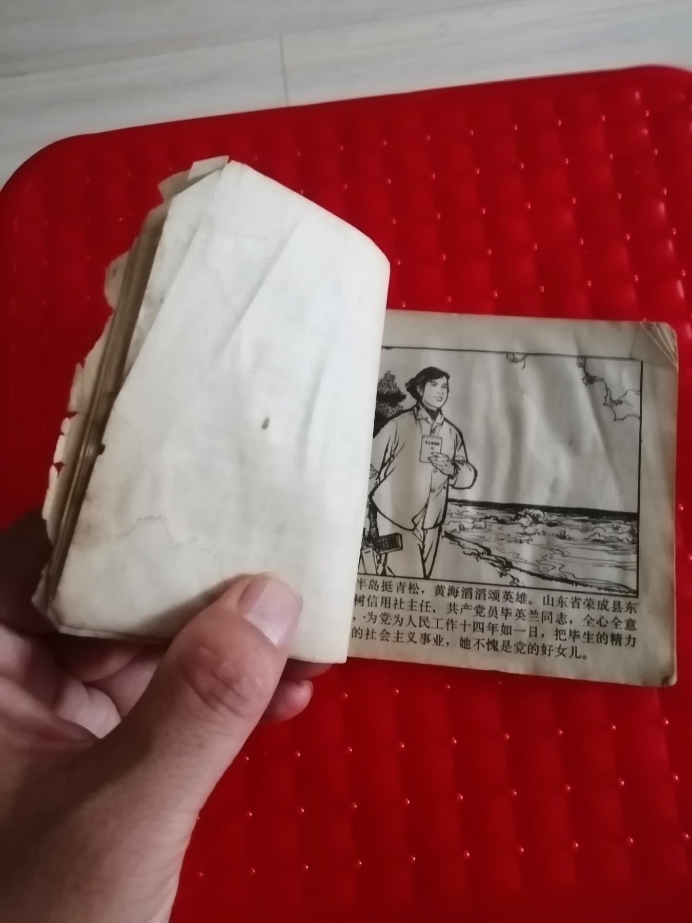 《党的好女儿毕英兰》连环画