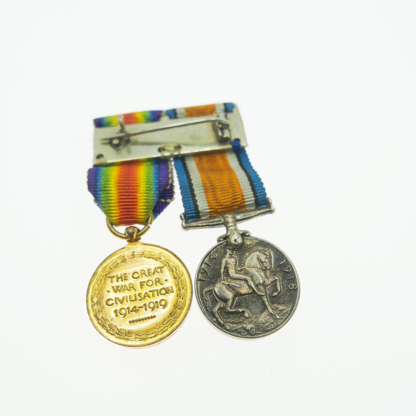 勋章奖章交易所9月23日拍卖 英国一战奖章一战胜利奖章迷你联排