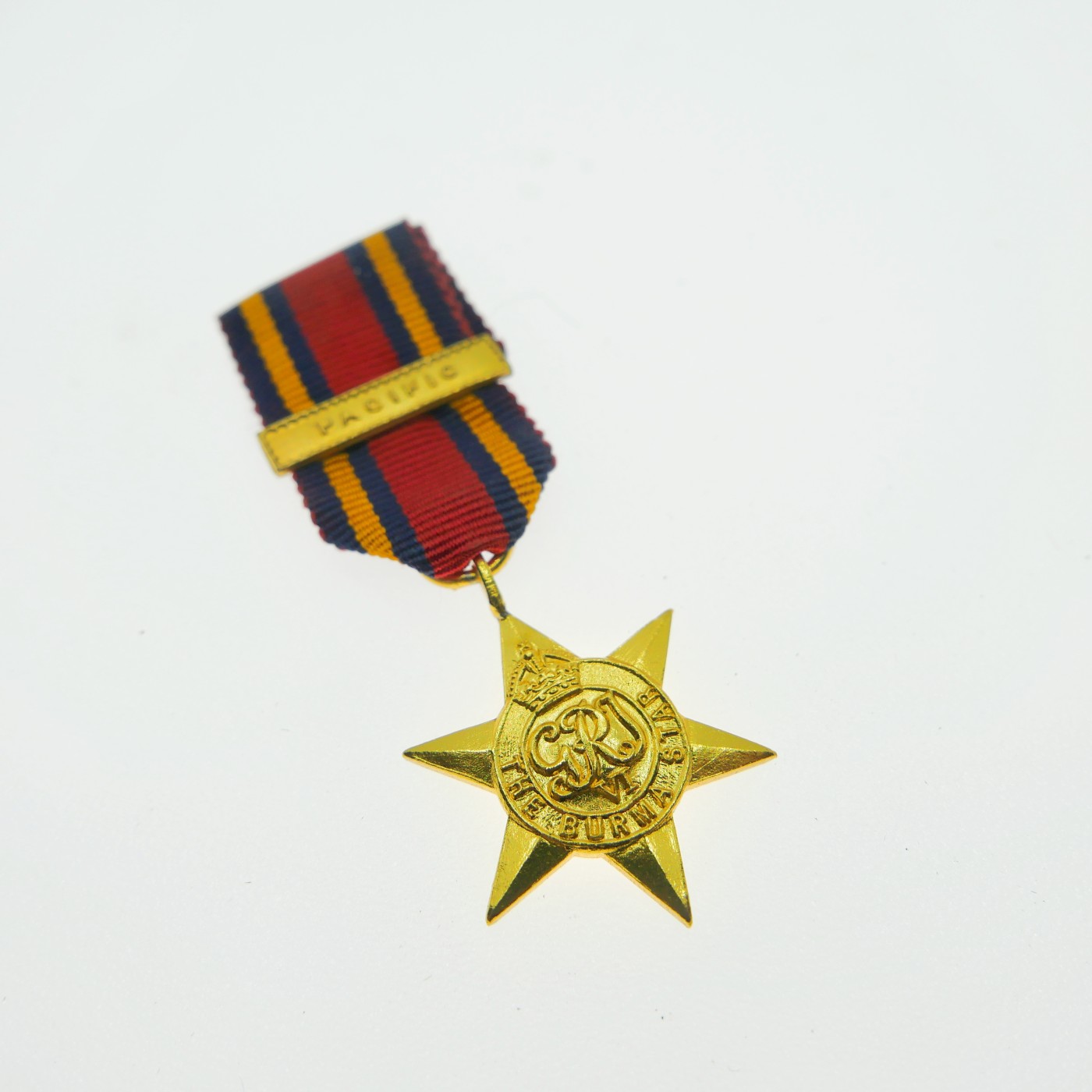 勋章奖章交易所9月23日拍卖 英国缅甸之星迷你尺寸奖章（太平洋勋条）