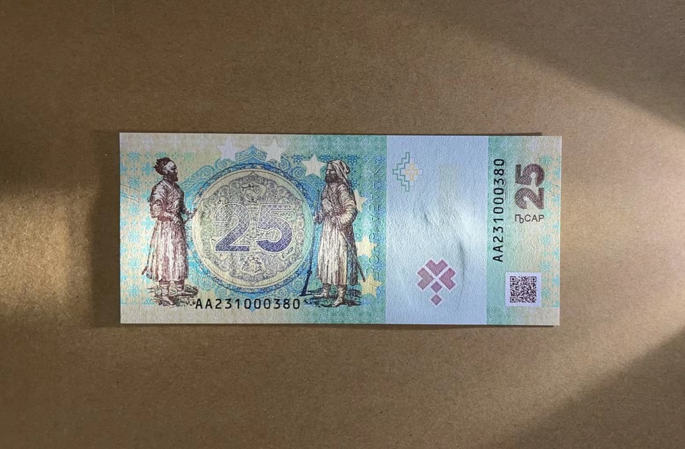 【Blue Auction】✨世界纸币精拍第373期【精】 【AA冠无47】阿布哈兹 2022年 25阿沙 行长签名全新UNC