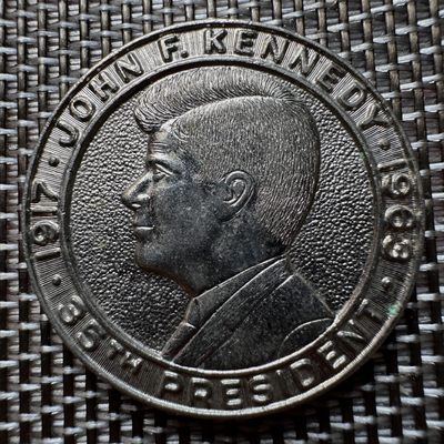 【城南旧事】世界钱币专场-第五期 - 1963年美国肯尼迪总统纪念章
