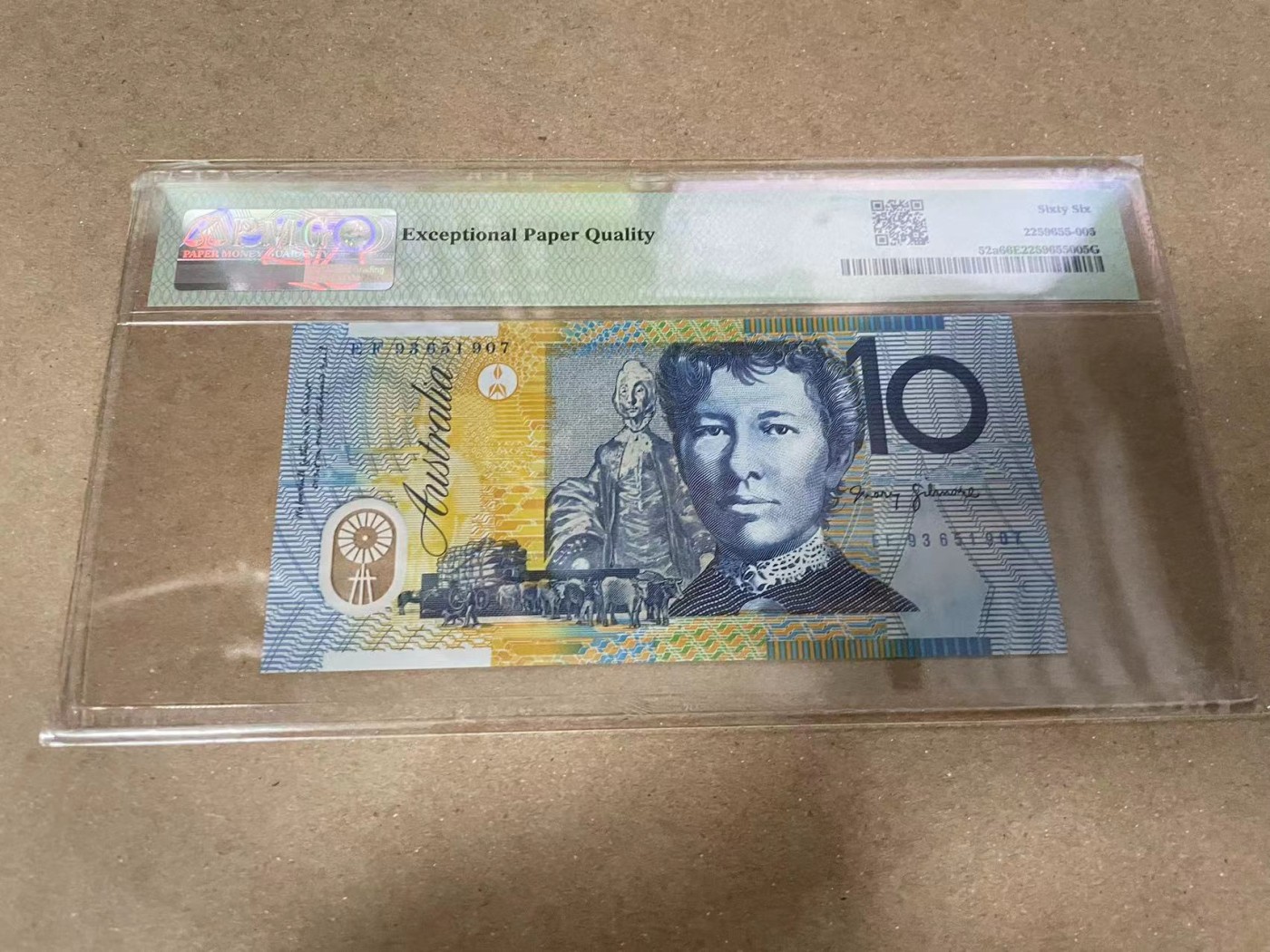 【Blue Auction】✨世界纸币精拍第373期【精】 澳大利亚 1993-94年10元 PMG66EPQ 