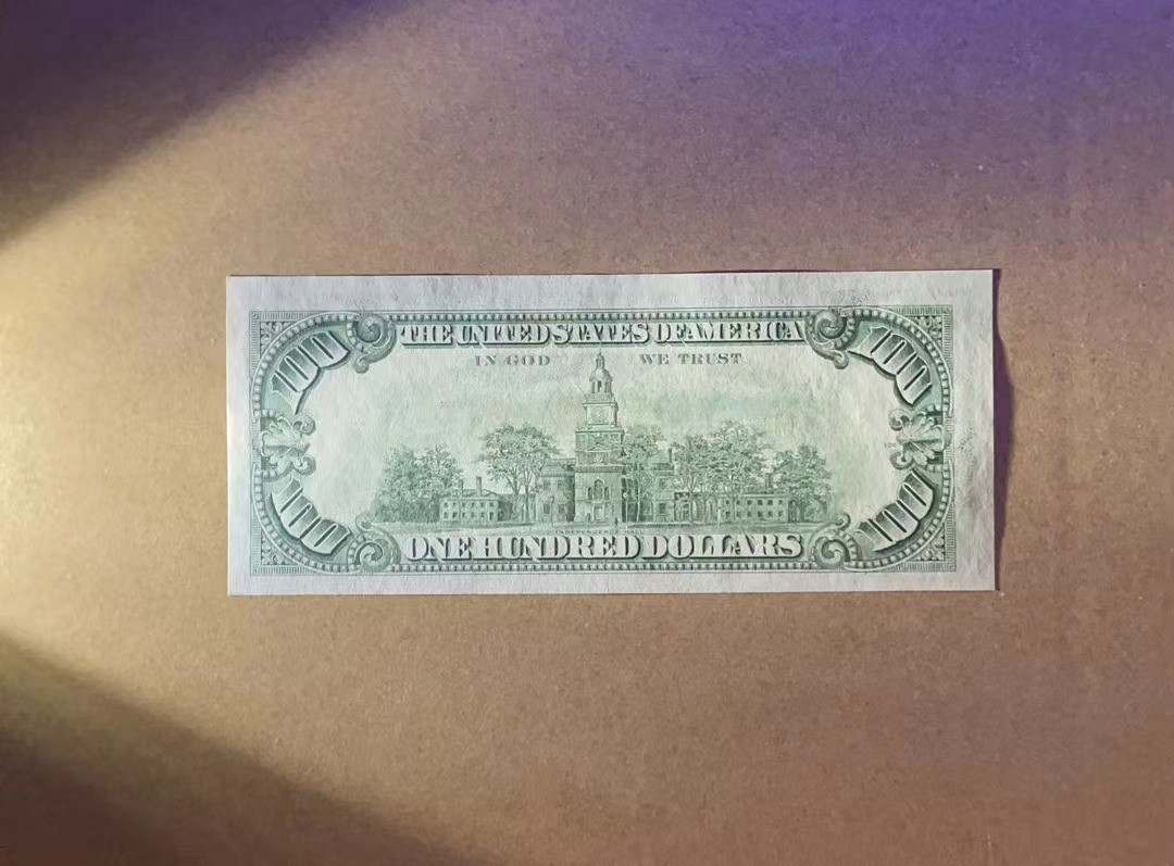 【Blue Auction】✨世界纸币精拍第373期【精】 美国 1977年100美金 全新UNC