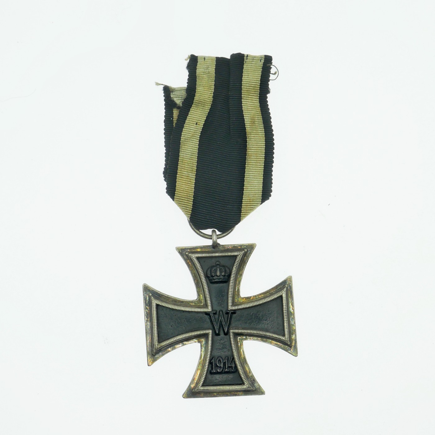 勋章奖章交易所9月23日拍卖 德国一战二级铁十字勋章，少见wilm标