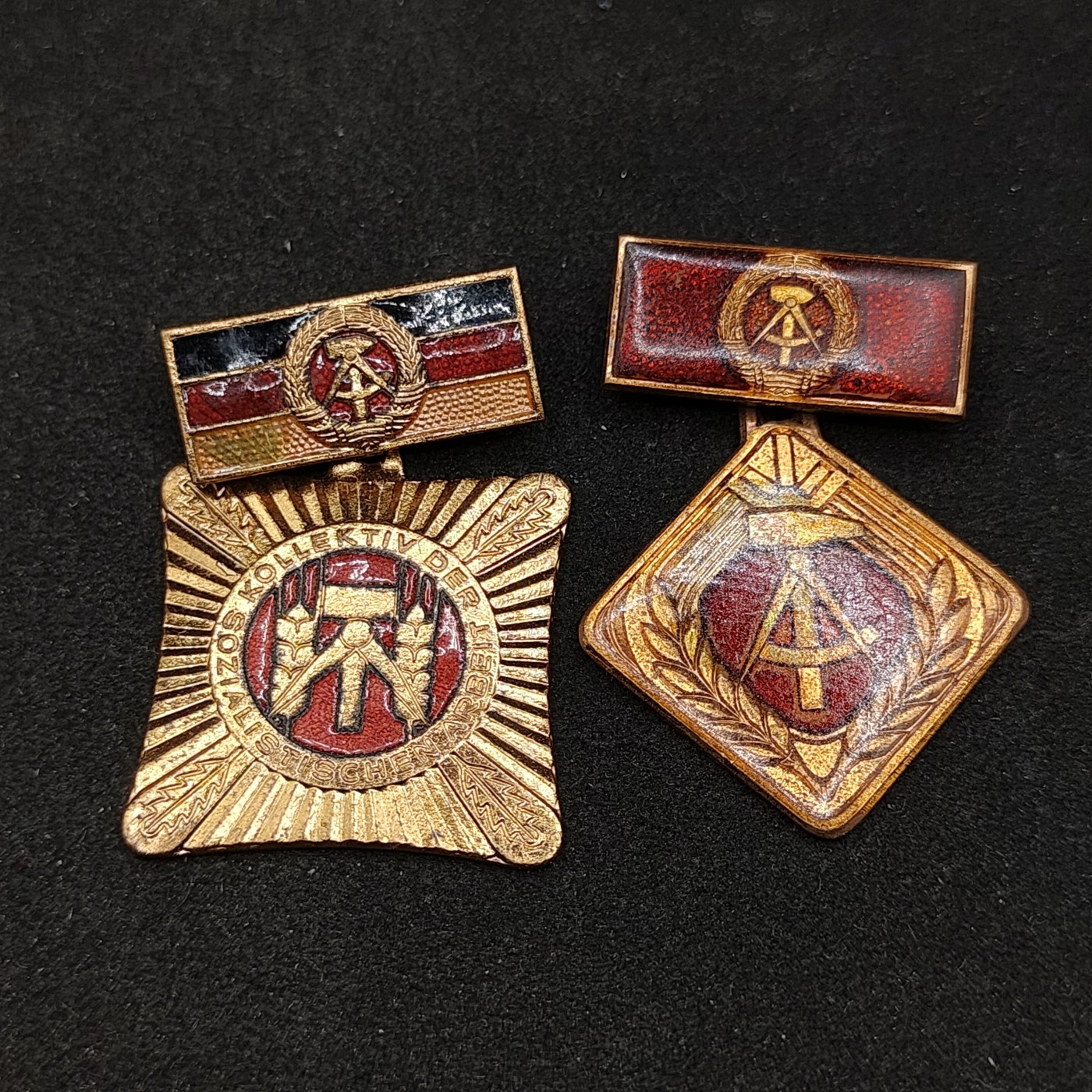 全场0元起拍 第93期 咸鱼国勋章拍卖专场 9月24日（周日）下午6：00开始 东德劳动奖章一组