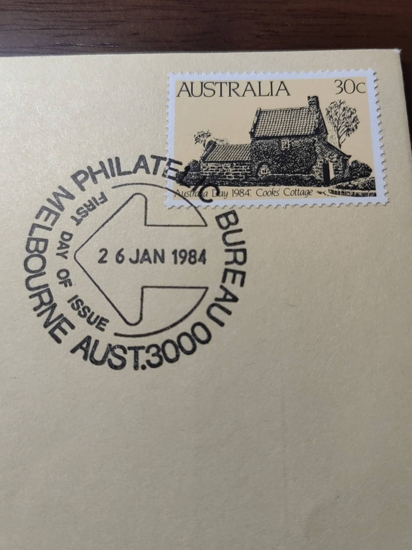 多国精美纪念封＆首日封第⑩场（0元起拍来捡漏） 澳大利亚首日封 1984澳大利亚日