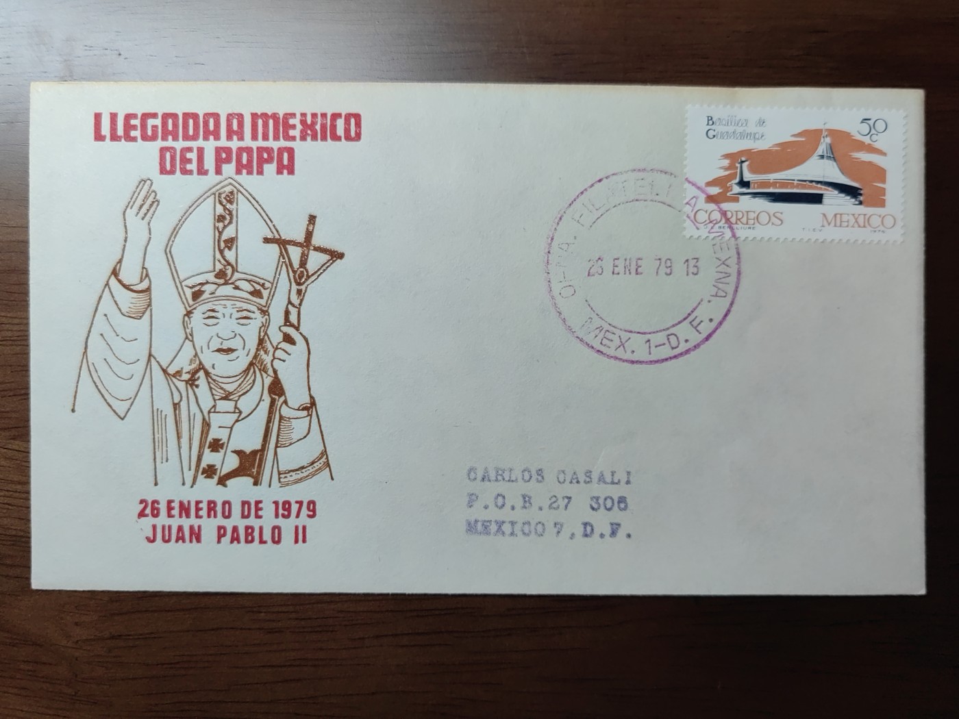 多国精美纪念封＆首日封第⑩场（0元起拍来捡漏） 墨西哥1979 抵达美国德尔帕