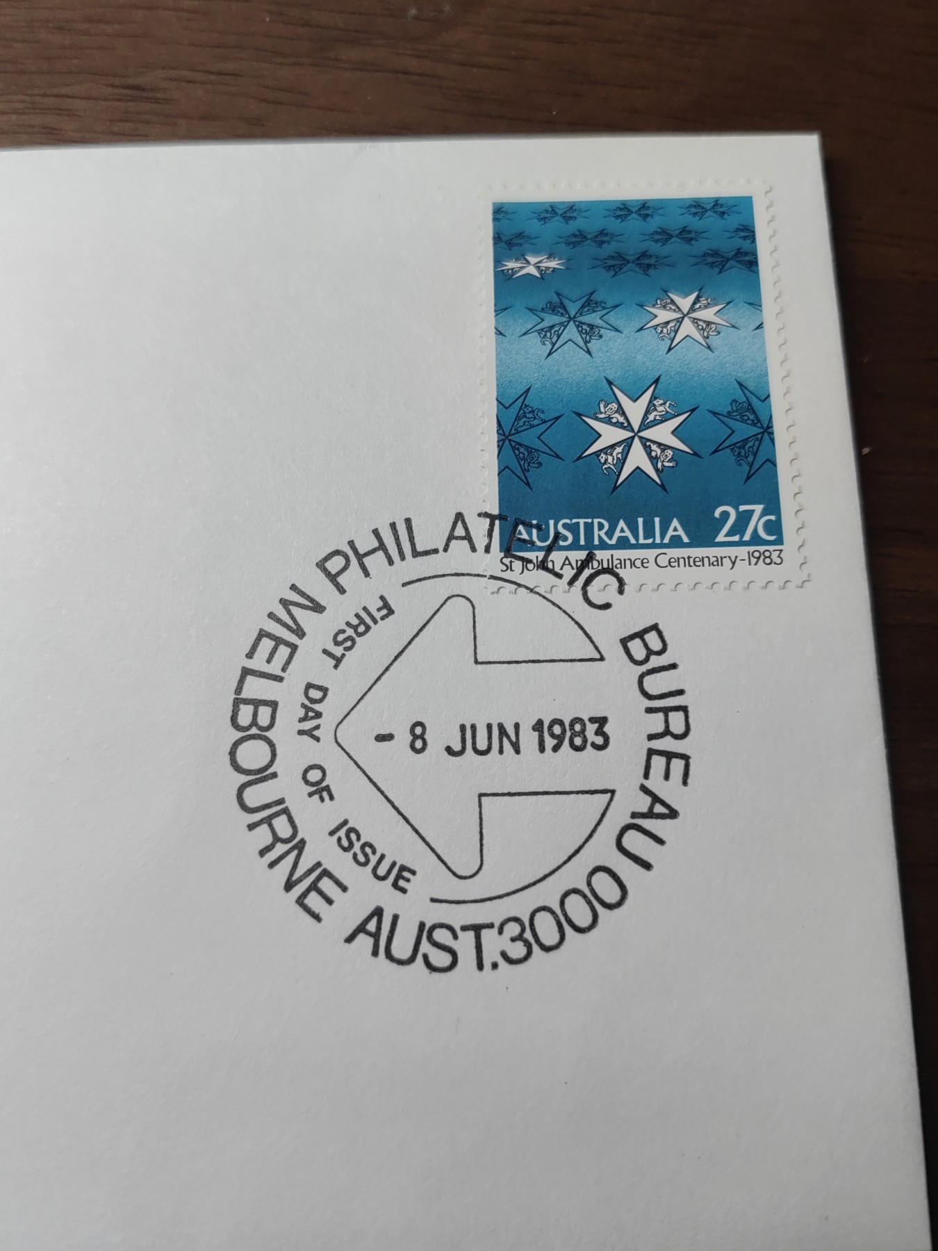 多国精美纪念封＆首日封第⑩场（0元起拍来捡漏） 澳大利亚1983年 圣约翰救伤队