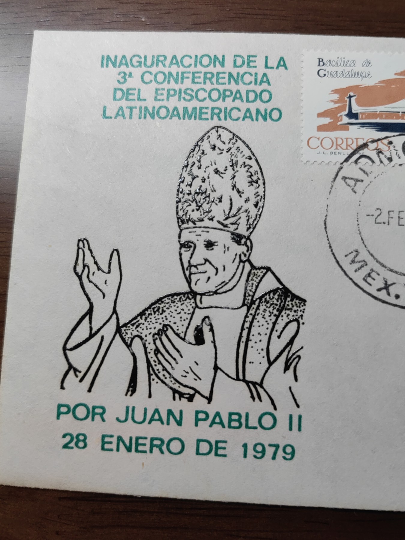 多国精美纪念封＆首日封第⑩场（0元起拍来捡漏） 墨西哥1979 第3届拉丁美洲主教会议