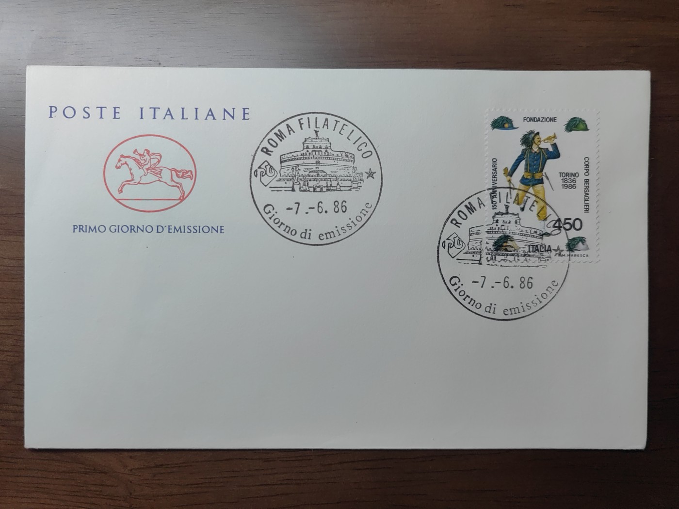 多国精美纪念封＆首日封第⑩场（0元起拍来捡漏） 意大利1986 狙击兵部队150周年